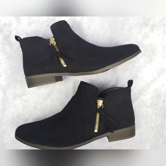 Dr.‎ Scholls Rate Zip Black Ankle Booties Be energized Size 8.5 - Picture 6 of 11